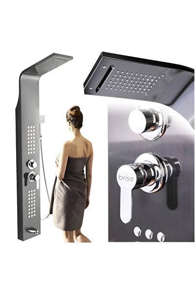 Other Modern Hydromassage Anthracite Shower Panel