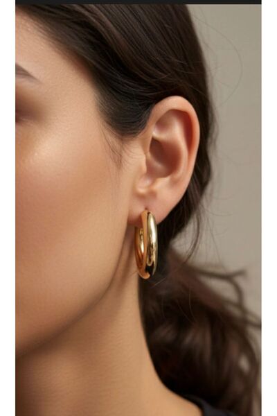 Store JS Bijuteri Aksesuar Kadın Çelik Küpe