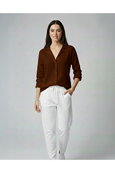 Mayer Butik Women's Colorful Special Production Spacious Oversize Wrinkled Fa...