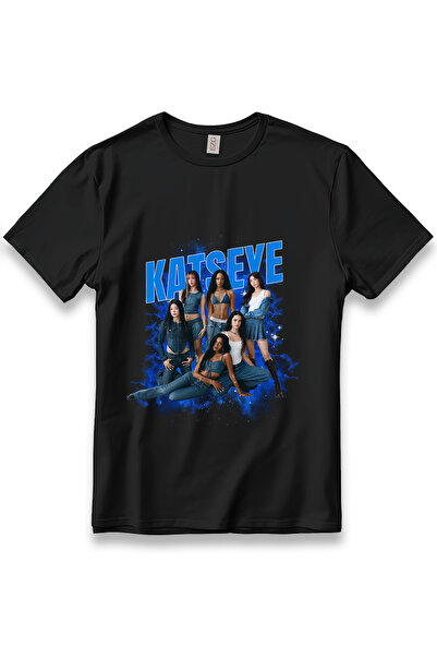 EZG Business Katseye Printed Katseye T-Shirt Unisex 100% Cotton Breathable Th...