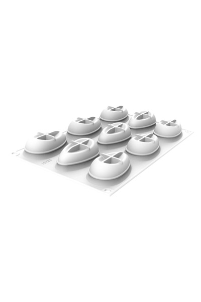 silikomart Silicone mold Judi 40, 9 cavities, 75x40x25mm 40 ml