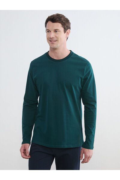 LC Waikiki Peak New Season Crew Neck Men's Pajama Top