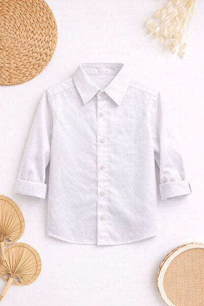 KOKOŞ BEBEK قميص الأطفال الأساسي - مجموعة مناسبة للمناسبات اليومية والخاصة -