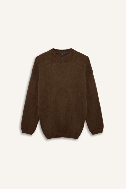 DeFacto Oversized Crew Neck Sweater G6032Ax25Wn
