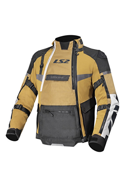 LS2 X-Master Kum-Siyah-Gri Motosiklet Montu