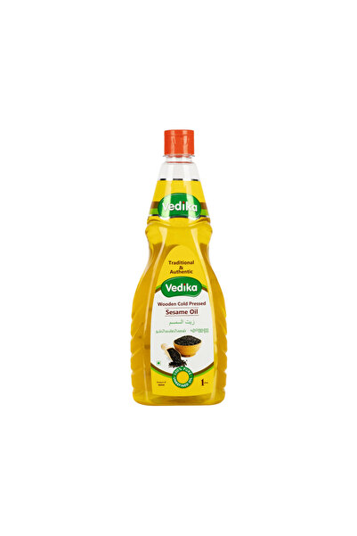 VEDİKA Wooden Cold Pressed Sesame Oil 1 L