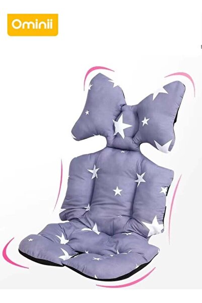 GOG وسادة مقعد عربة أطفال ناعمة قابل للتنفس ، بطانة شبكية ثلاثية الأبعاد مزدو...