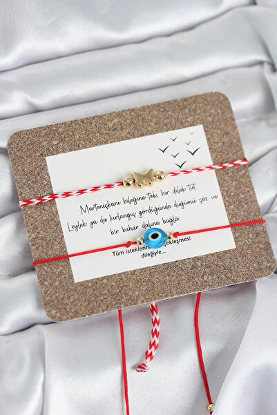 Nacario Mey Import ®   Marteniçka Bracelet Set of 2 Evil Eye and Model