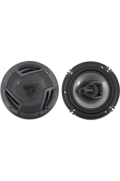 Generic زوج من مكبرات الصوت Rockville RV6.3A للسيارة، مقاس 6.5 بوصة، ثلاثية ا...