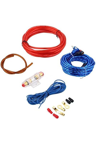 Generic طقم أسلاك مورليان للسيارات، سلك تحكم 8 مقياس، مناسب لتركيب مضخمات الص...