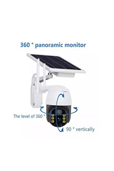 HOZRO Smart Solar Surveillance Camera + 32GB Micro SD Card