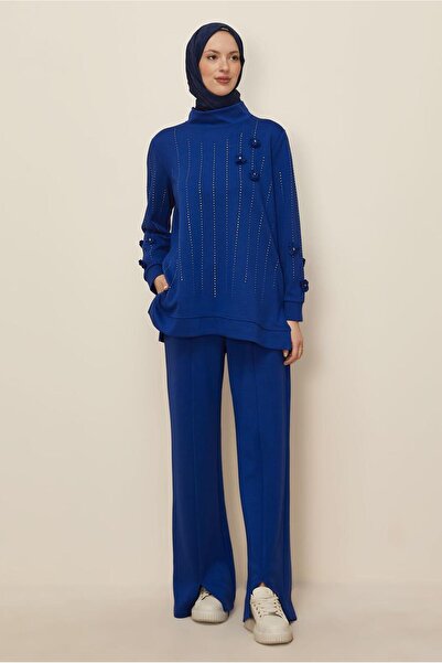 Alvina Stone Pants Tracksuit Set 45041