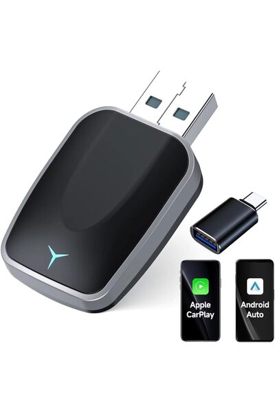 Generic محول كاربلاي لاسلكي، محول كاربلاي لأجهزة آيفون، محول كاربلاي من بأسلا...