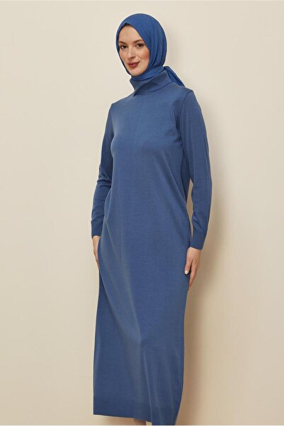 Alvina Ruffy Collar Knitwear Dress 44921