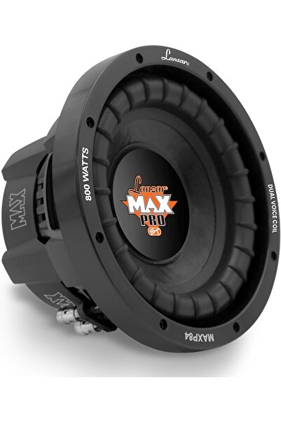 Generic مكبر صوت لانزار للسيارة مقاس 8 بوصات - مخروط ورقي أسود غير مضغوط، ملف...