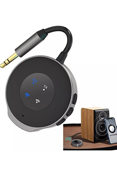 Generic طقم محول صوت لاسلكي FM للسيارة من أزوني 2 في 1، جهاز إرسال راديو FM ب...