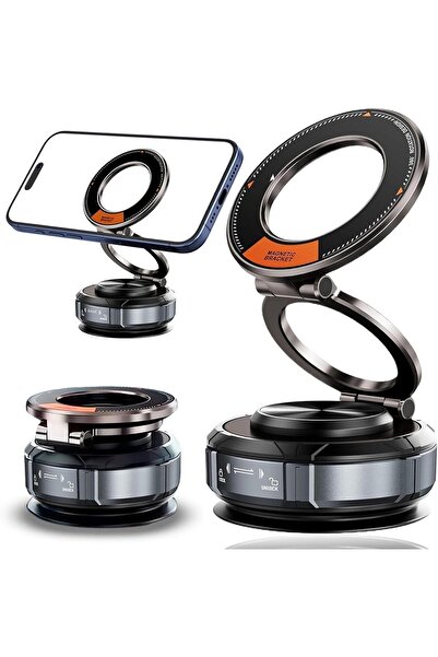 Generic حامل هاتف مغناطيسي من كاستويف، حامل سيارة قابل للتعديل بزاوية 360 درج...