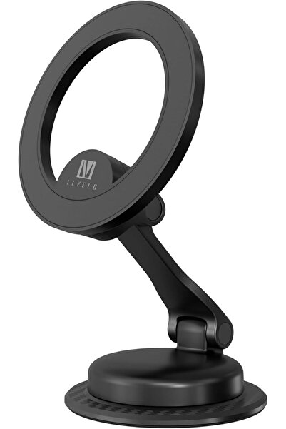 Generic Levelo Aria MagSafe Car Phone Holder With Rotatable Base - Metallic B...