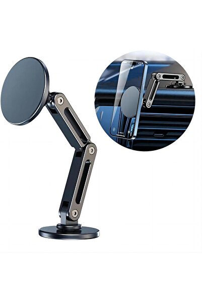 Generic حامل هاتف مغناطيسي للسيارة من نوع Magsafe، ذراع طويل قابل للتعديل، دو...