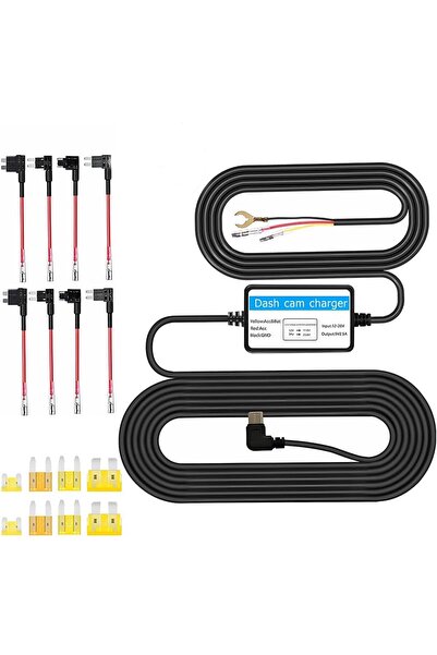 Generic طقم توصيل كاميرا لوحة القيادة للسيارة، طقم أسلاك توصيل من النوع C من ...
