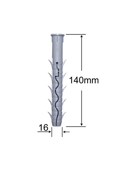 Gray Square Diblu 16x140 Cu Aripi - 25buc/cutie