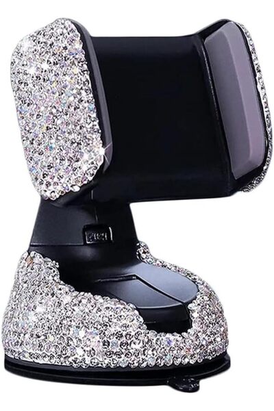 Generic Bling Car Phone Holder with Suction Cup – Universal Rhinestone Phone ...