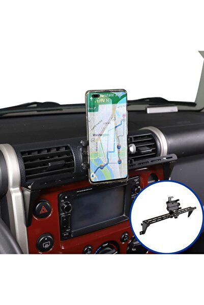 Generic حامل هاتف متعدد الوظائف من LLKUANG، مناسب لسيارة تويوتا إف جيه كروزر ...