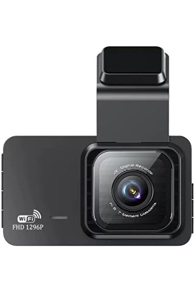 Generic Dash Cam with Wifi, 1080p Dash Cam Wide Angle Lens 24 Hour Parking Mo...