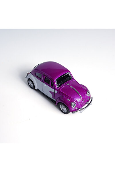 Choice3 سيارة فولكس فاجن بيتل عتيقة من سبيكة معدنية، لون بنفسجي، مقياس 1:36، ...
