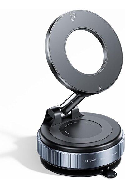 Generic حامل هاتف مغناطيسي قوي للسيارة، حامل هاتف مزود بكوب شفط فراغي فائق، ح...