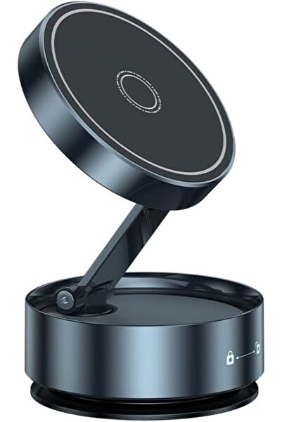 Generic Vacuum Adsorption Magnetic Phone Holder, 360° Rotation Adjustable Mag...