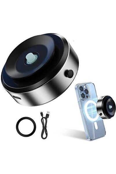 Generic Car suction cup phone holder, 360 ° rotating magnetic car phone holde...