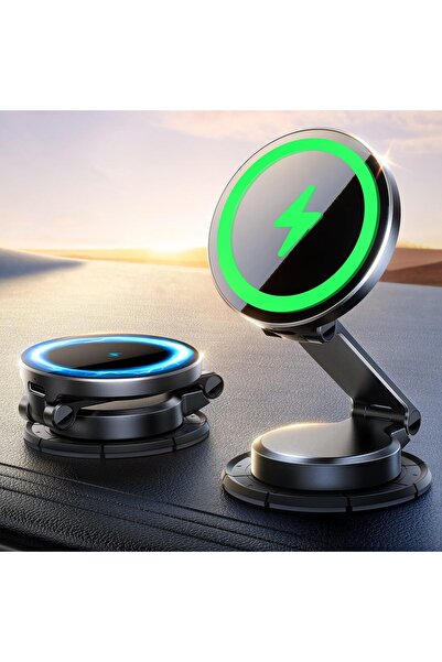 Generic for MagSafe Car Mount Charger, Hands Free Magnetic Phone Charger Hold...