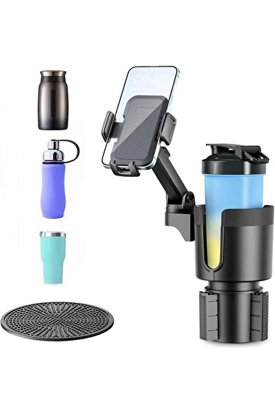 Generic Universal Cup Holder Phone Mount for Cars and Trucks, 360° Rotation &...