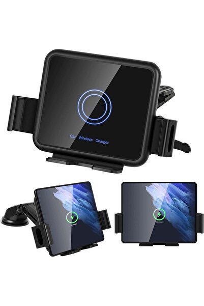 Generic Excefore 20W Qi Wireless Car Charger Mount Holder Compatible for Sams...