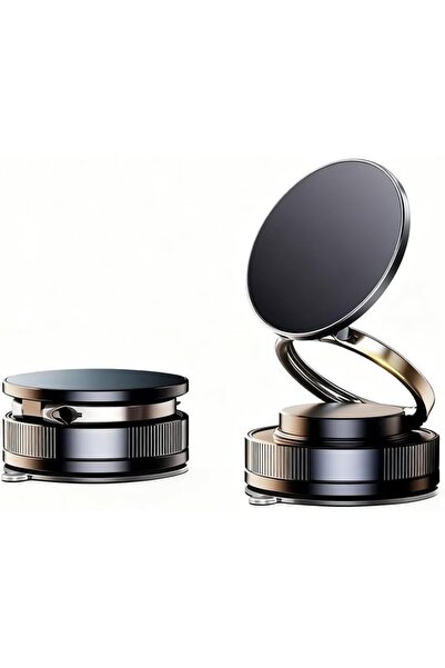 Generic Magnetic Car Phone Mount, 360° Rotatable, Strong Vacuum Suction Base,...