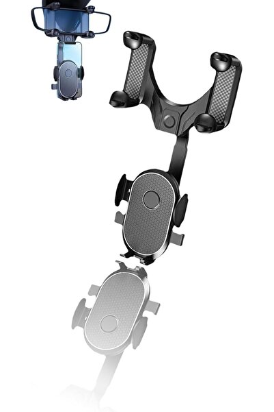 Generic Sweet seven® 360° Rotatable Rearview Mirror Car Phone Holder, Univers...