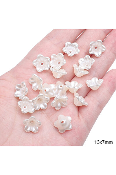 Choice4 النمط 13: حوالي 20-50 قطعة من خرز اللؤلؤ الفضائي المصنوع من مادة ABS،...