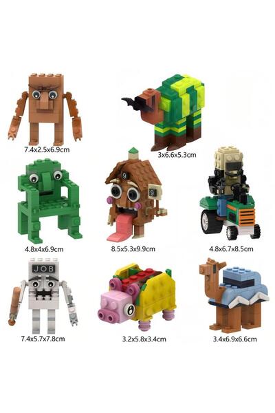 choice2 مجموعة بناء "برينروت بريكس" مكونة من 523 قطعة، بدون صندوق، من تصميم ت...