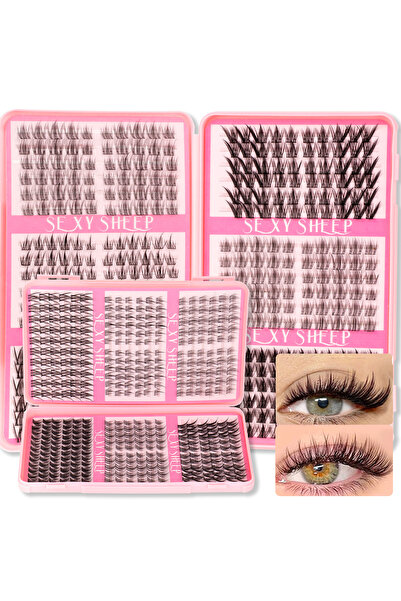 Choice7 مجموعة رموش GN 08 DIY، مظهر طبيعي، رموش مستوحاة من مانغا أنمي، وصلات ...