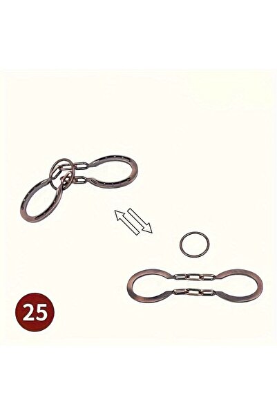 Choice8 25 لعبة ألغاز معدنية كلاسيكية فكرية، لعبة تعليمية صعبة لعيد الميلاد و...