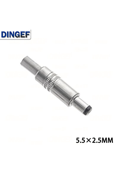 Choice3 5.5X2.5MM 5PCS 5.5X2.5MM 5.5*2.1mm 4.8*1.7mm DC Power Jack Male Plug ...