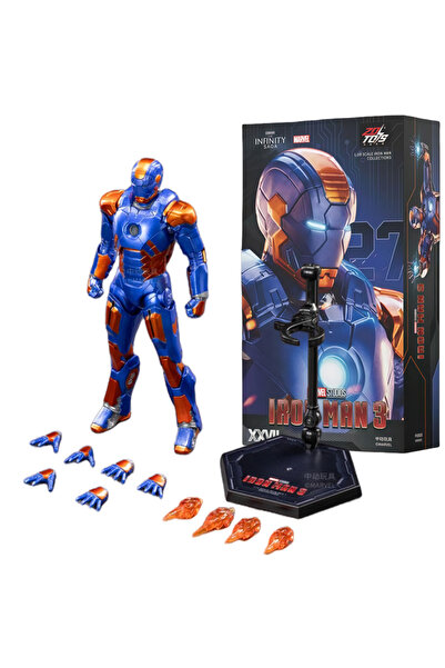 Choice14 مجموعة شخصيات الأكشن MK27 الأصلية من ZD Toys، الرجل الحديدي، توني ست...