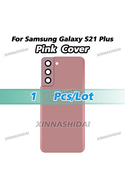choice2 1pcs Pink cover High Quality Glass Battery Cover For S21 Plus Back Li...