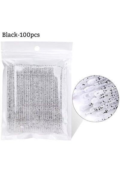Choice9 Black 100pcs 50pcs Crystal Disposable Micro Brush Individual Lash Rem...