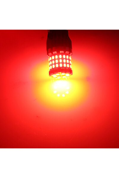 Choice11 7443 W21/5W T20 أحمر عادي BMTxms قطعتان T20 W21/5W 7443 مصباح LED وا...