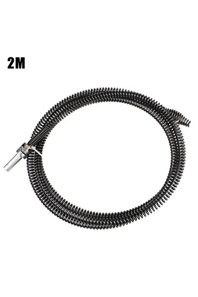 choice2 2M Bathroom Kitchen 1-3M Spring Pipe Sewer Unblker Pipe Dredging Tool...