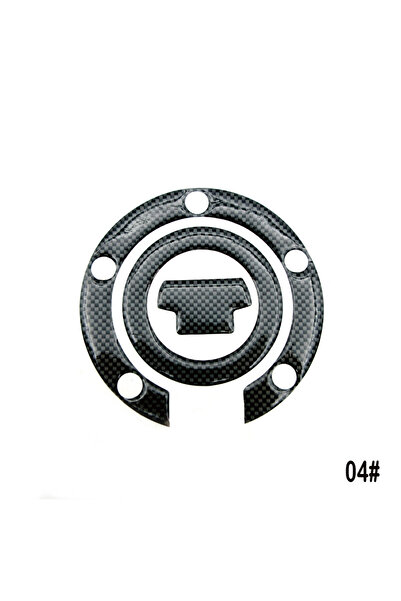 Choice3 04 Carbon Fiber Fuel Gas Oil Cap Tank Pad Tankpad Protector Sticker F...
