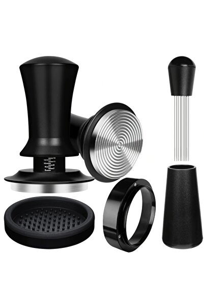 Choice1 4 قطع 53 مم، 4/7 قطع، أدوات قهوة من الفولاذ المقاوم للصدأ، مطرقة ضغط ...