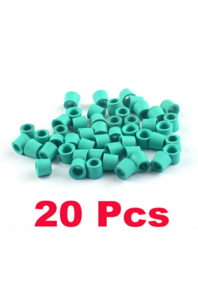 choice2 طقم إصلاح وسدادات صمامات خرطوم شحن مكيف الهواء للسيارات، أخضر، 20 قطع...